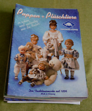 16 x Schildkröt Puppen Kataloge 1999-2018 einige mit Preisen