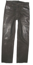 - RICANO - Herren LEDERJEANS /