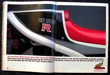 Honda CB 1100 R, originale Werbung aus 1982