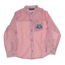 Sergent Major, Hemd, Größe: 92, Weiß/Rot, Baumwolle, Karo, Jungen -RbZ