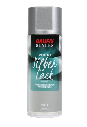 Baufix lack spray silber - baufix, optik