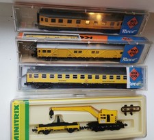 Konvolut  Modelleisenbahn Bahnbetriebswagen Spur N