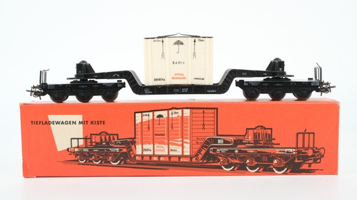 Märklin 4618 tiefladewagen - h0,