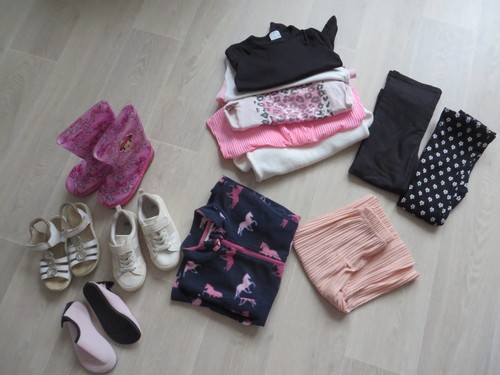 Kleiderpaket mädchen 9teile - kleiderpaket,