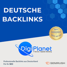 25x DEU Backlinks | Manueller Linkaufbau | High DA | 100% DoFollow | SEO Report