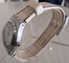 Damen Swatch Irony,Silikonarmband,Metallschließe