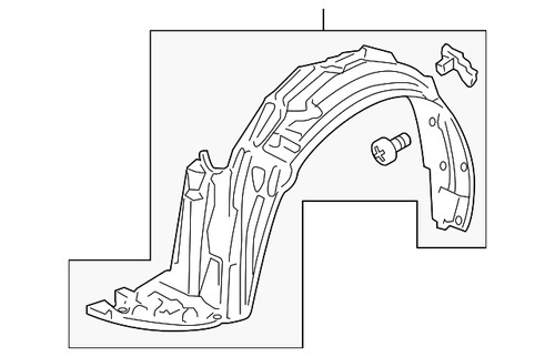 Genuine honda fender - genuine,