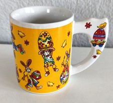 WINDEL Kinder Tasse Becher Mug Kaffeetasse Ostern Osterhase Hase Kaninchen Eier