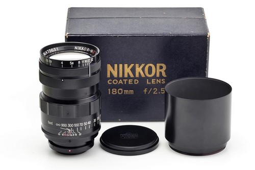 Nikon nikkor 5 18cm - nikon, 2.5/18cm