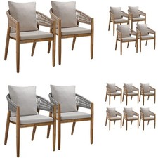 Gartenstuhl geflochten