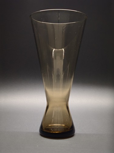 Große glasvase rauchglas - große,