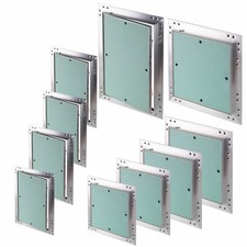 Revisionsklappe Aluminium-Rahmen GK-Einlage Gipskarton Revisionstür Alu