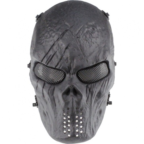 Blutige totenkopfmaske schwarz - blutige,