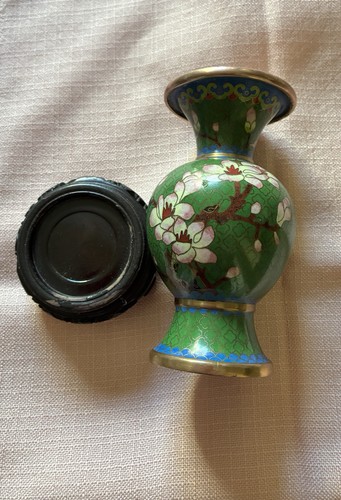 Kleine emaillierte vase - emaillierte,