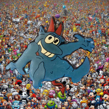 Sammler Pin - Comic Figuren - Felix der Kater "Teufel"