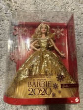 Mattel Sammler Barbie 2020 Holiday Weihnachten Christmas Edition Top  Signature 