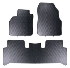 Gummifußmatten Set für Renault Scenic II 2003-2009 Fußmatten Gummimatten Matten