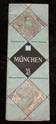 München bildstadtplan 46 - münchen, ,bildstadtplan