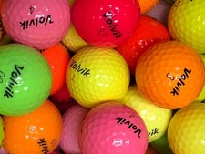 25 GOLFBÄLLE VOLVIK BUNT AAAA/AAA BUNTE VOLVIK LAKEBALLS