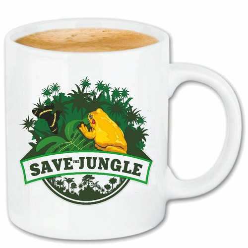 Kaffeetasse frosch kröte - kaffeetasse,