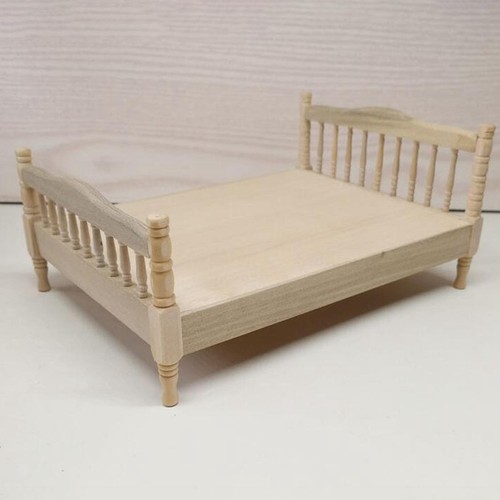 Bastelmodell für doppelbett - bastelmodell,