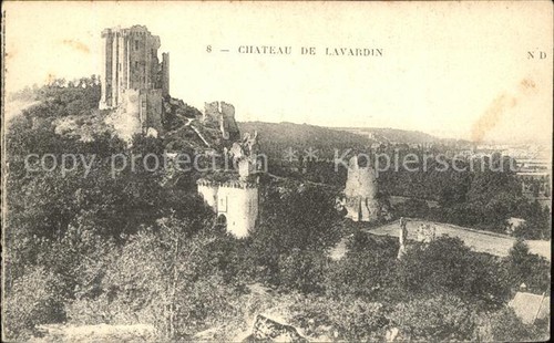 Lavardin loir cher - lavardin, ruines
