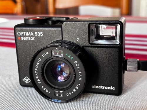 Alte agfa optima 535 - 535, sensor
