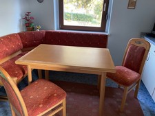 Holz - Eckbank Sitzbank