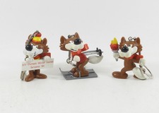 Vucko == 3 x Olympische Spiele 1982 Schleich Werbefigur Reklame Maskottchen