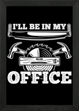 Ich werde in meinem Büro