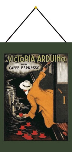 Blechschild 20x30 caffe - 20x30,