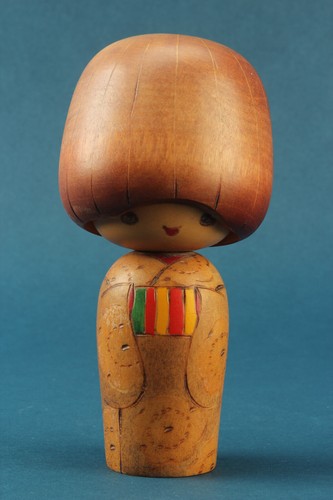 Kokeshi japanische puppe - kokeshi,