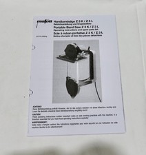 Betriebsanleitung für Mafell