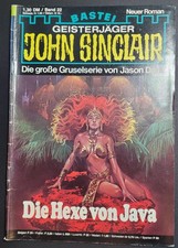 John Sinclair Roman Band 22 (Die Hexe von Java) aus dem Jahr 1978