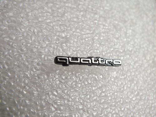 Audi quattro schriftzug 30 - -,