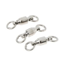 20 Teilige Kugelgelagerte, Drehbare, Geteilte Ringe für Das Hochseefischen Im