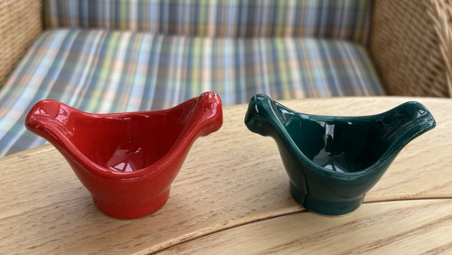 Eierbecher huhn orangerote - 2,