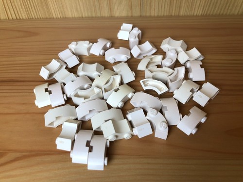 Lego 40x 3063 weiß white