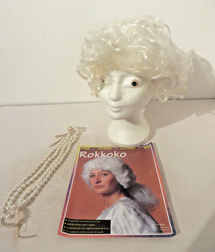 Karneval perücke rokkoko - karneval,