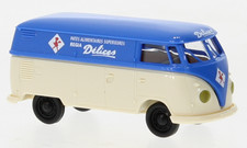 Abverkauf Brekina 32765 1:87 H0 VW T1b Kasten Delices blau weiß (F) 1960 NEU OVP