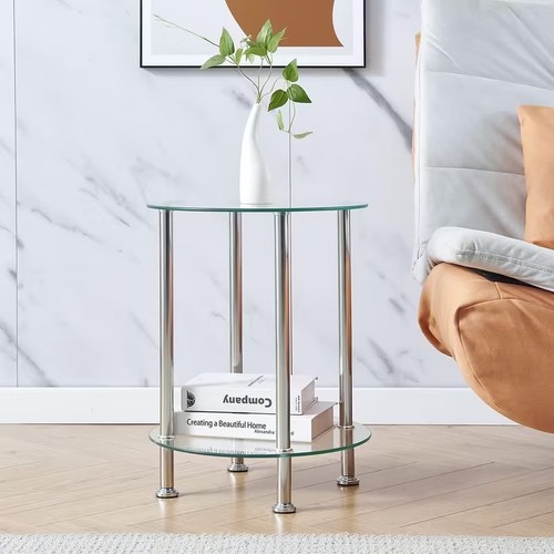 Runder stufiger glas - runder, 2-stufiger