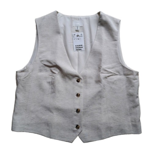 Damen anzugweste m beige - m,