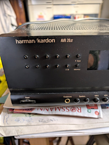 Harman kardon avr ii - harman/kardon, 20