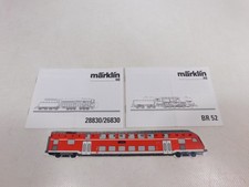 Märklin H0 2x Anweisung für 28830/26830 Dampfschneeschleuder NEUW #EF235-0,5