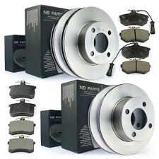 Bremsscheiben + Bremsbeläge vorne + hinten für Audi 80 8C B4 1.6 2.0 2.3 E Avant