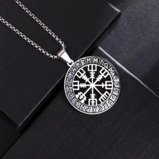 Vegvisir Amulett Anhänger mit