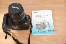 Canon EOS 350D  Gehäuse  / Body mit Kit-Zoom Objektiv EF-S EFS 18-55 mm II
