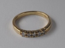 Memory Eternity  Brillant Diamant  Ring 0.35 Carat 585  Gold