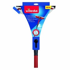 Vileda Fensterwischer Profi mit Teleskopstange Fensterreiniger Fensterabzieher