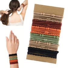 24 Stück Boho-Haargummis